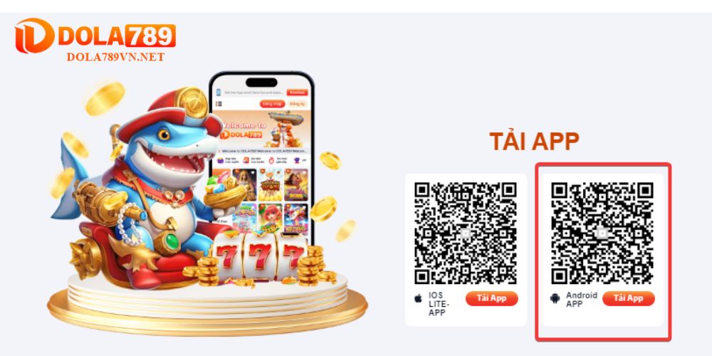 Tải app Dola789 cho thiết bị di động iOS & Android